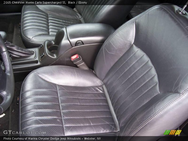 Black / Ebony 2005 Chevrolet Monte Carlo Supercharged SS