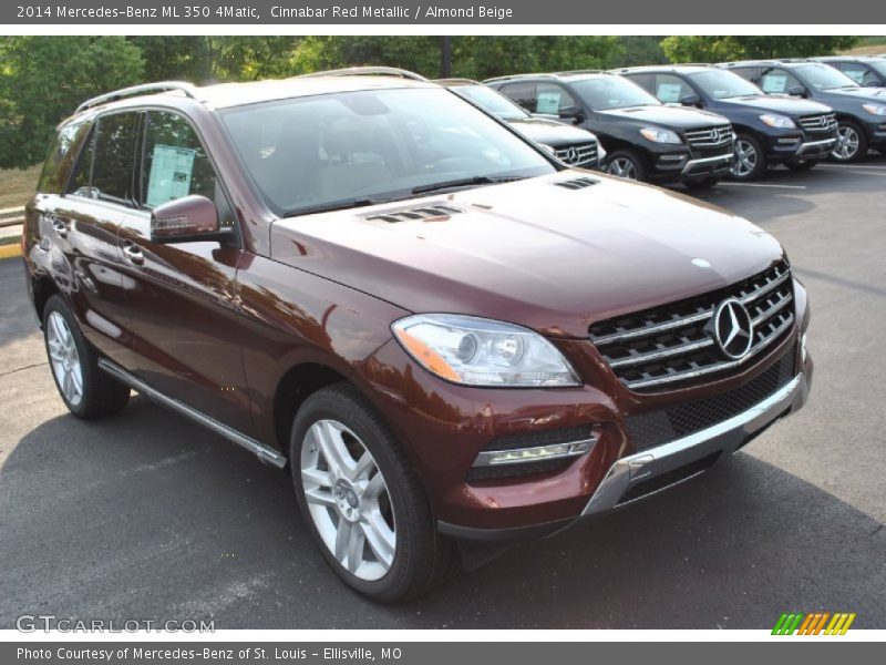 Front 3/4 View of 2014 ML 350 4Matic