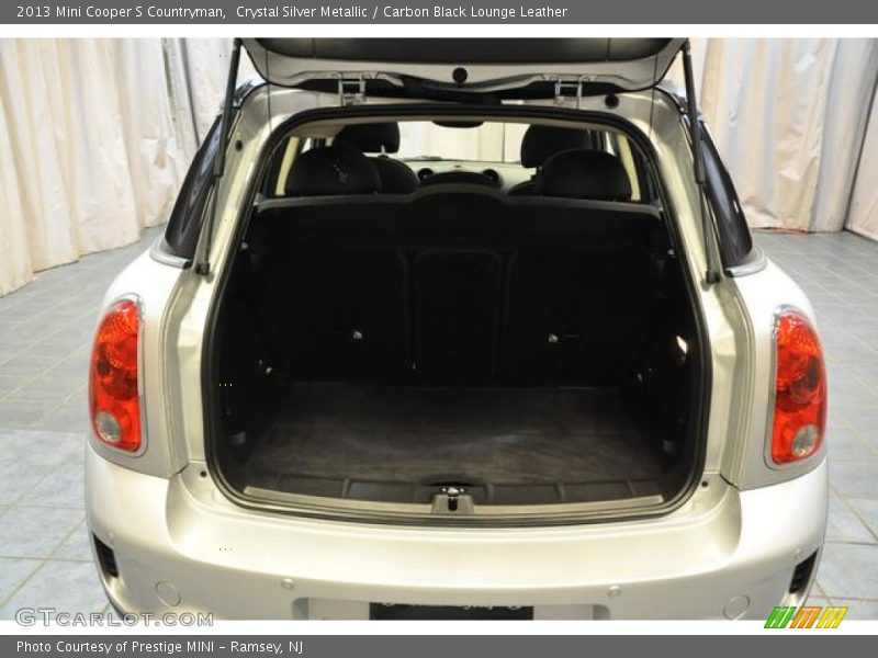 Crystal Silver Metallic / Carbon Black Lounge Leather 2013 Mini Cooper S Countryman