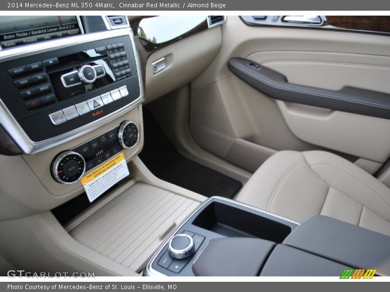 Cinnabar Red Metallic / Almond Beige 2014 Mercedes-Benz ML 350 4Matic