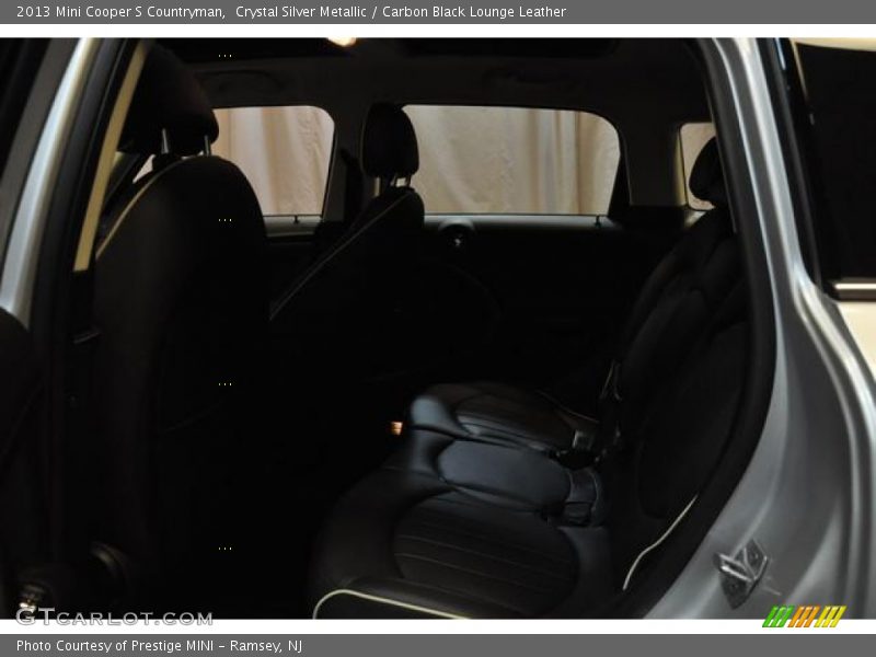 Crystal Silver Metallic / Carbon Black Lounge Leather 2013 Mini Cooper S Countryman
