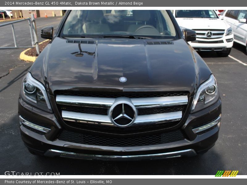 Dakota Brown Metallic / Almond Beige 2014 Mercedes-Benz GL 450 4Matic