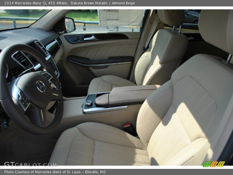 Dakota Brown Metallic / Almond Beige 2014 Mercedes-Benz GL 450 4Matic