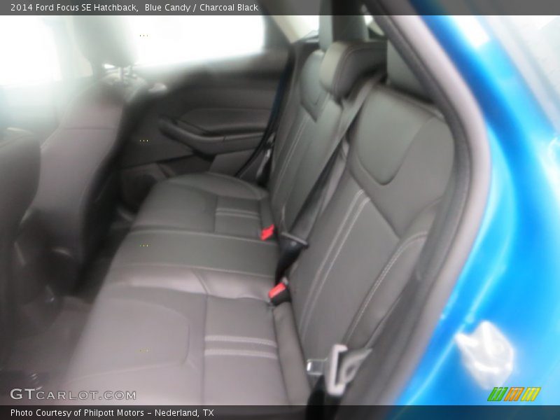Blue Candy / Charcoal Black 2014 Ford Focus SE Hatchback