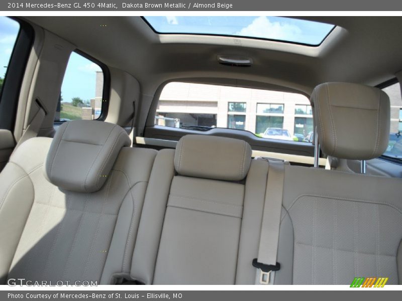 Dakota Brown Metallic / Almond Beige 2014 Mercedes-Benz GL 450 4Matic