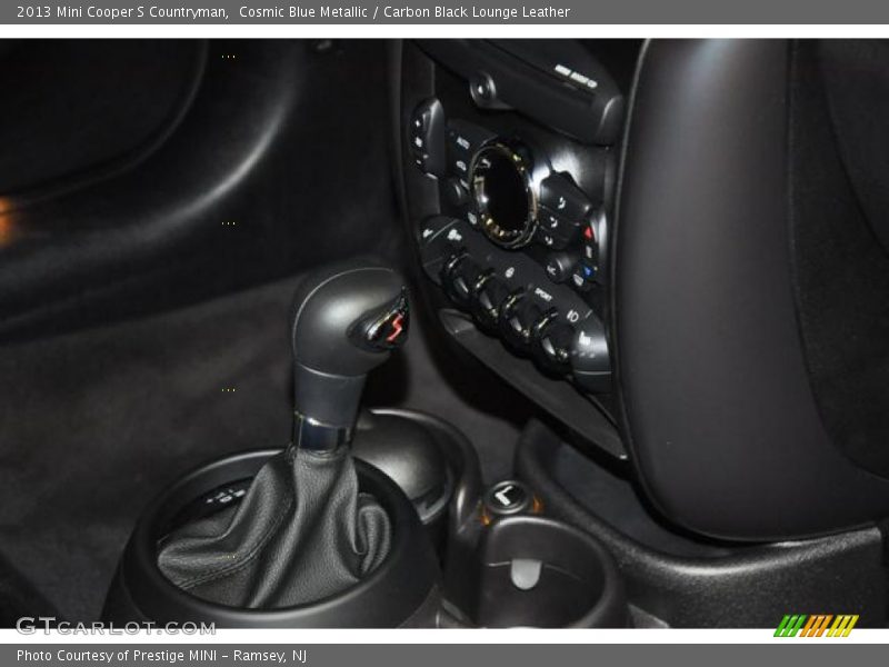 Cosmic Blue Metallic / Carbon Black Lounge Leather 2013 Mini Cooper S Countryman