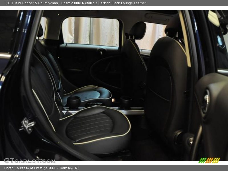 Cosmic Blue Metallic / Carbon Black Lounge Leather 2013 Mini Cooper S Countryman