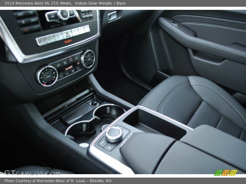 Iridium Silver Metallic / Black 2014 Mercedes-Benz ML 350 4Matic