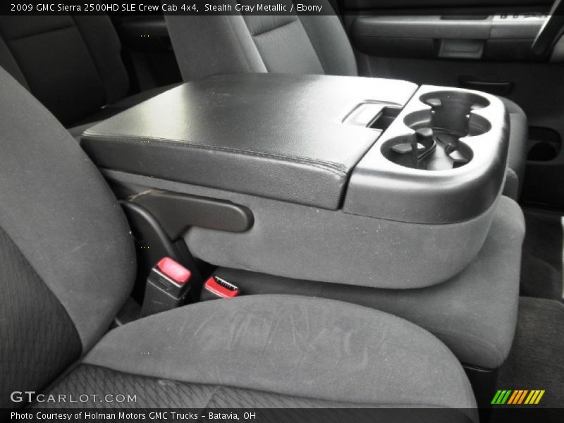 Stealth Gray Metallic / Ebony 2009 GMC Sierra 2500HD SLE Crew Cab 4x4