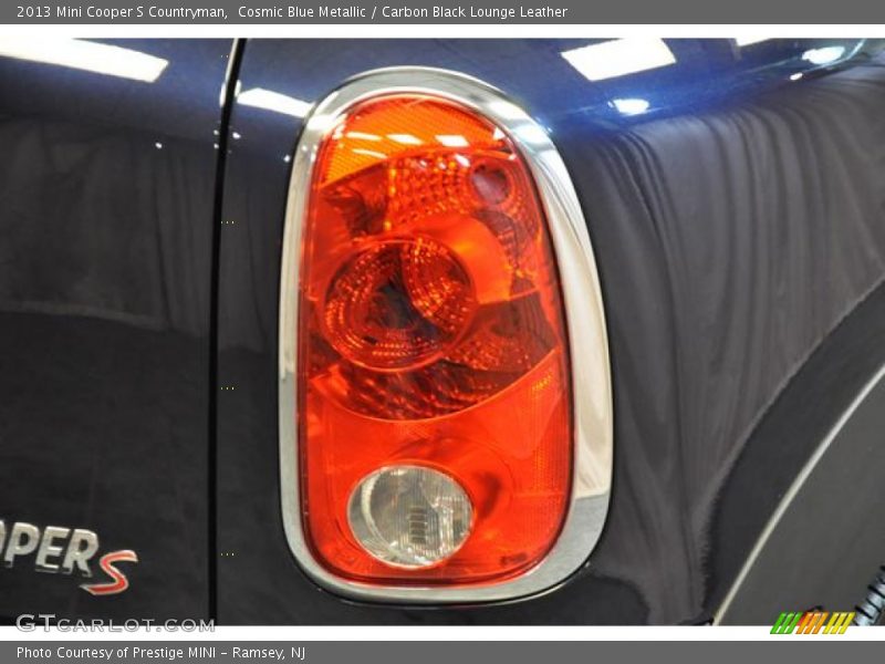 Cosmic Blue Metallic / Carbon Black Lounge Leather 2013 Mini Cooper S Countryman