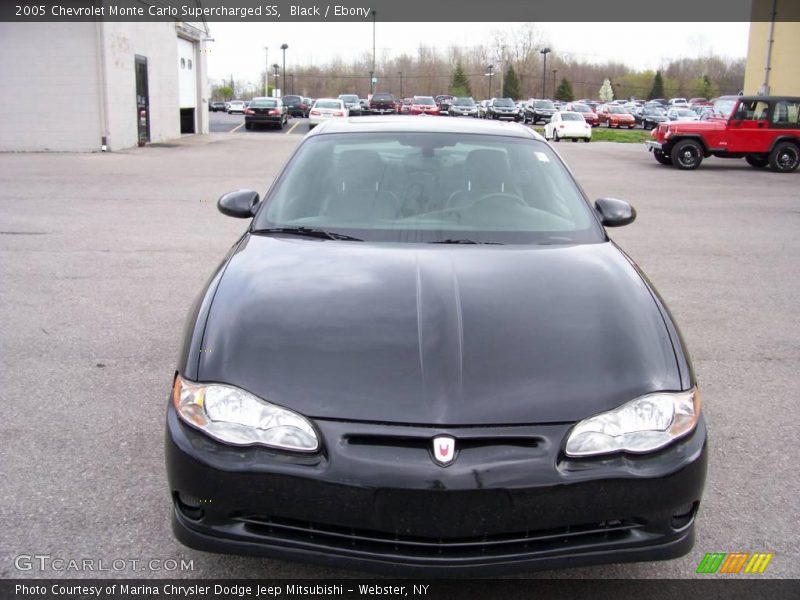 Black / Ebony 2005 Chevrolet Monte Carlo Supercharged SS