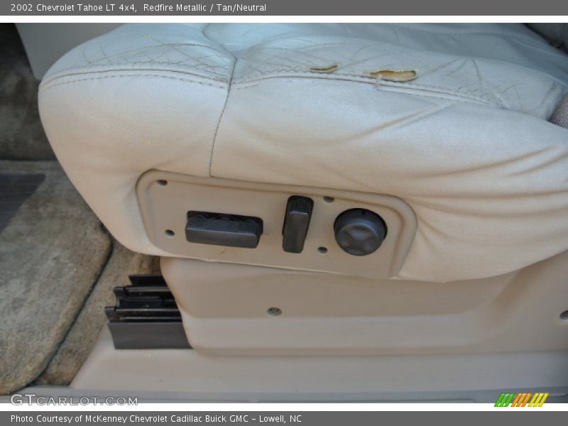 Redfire Metallic / Tan/Neutral 2002 Chevrolet Tahoe LT 4x4