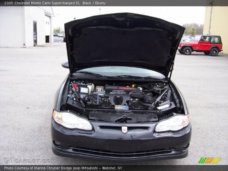 Black / Ebony 2005 Chevrolet Monte Carlo Supercharged SS