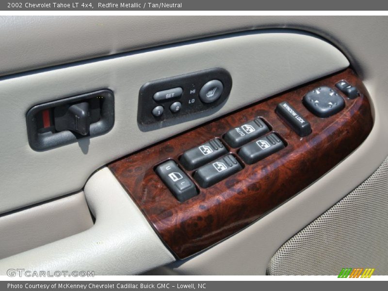 Redfire Metallic / Tan/Neutral 2002 Chevrolet Tahoe LT 4x4