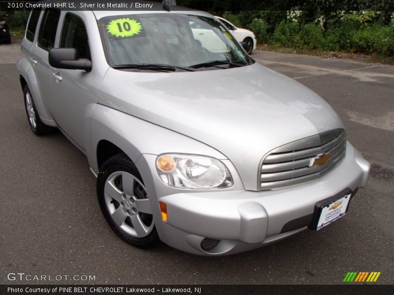 Silver Ice Metallic / Ebony 2010 Chevrolet HHR LS