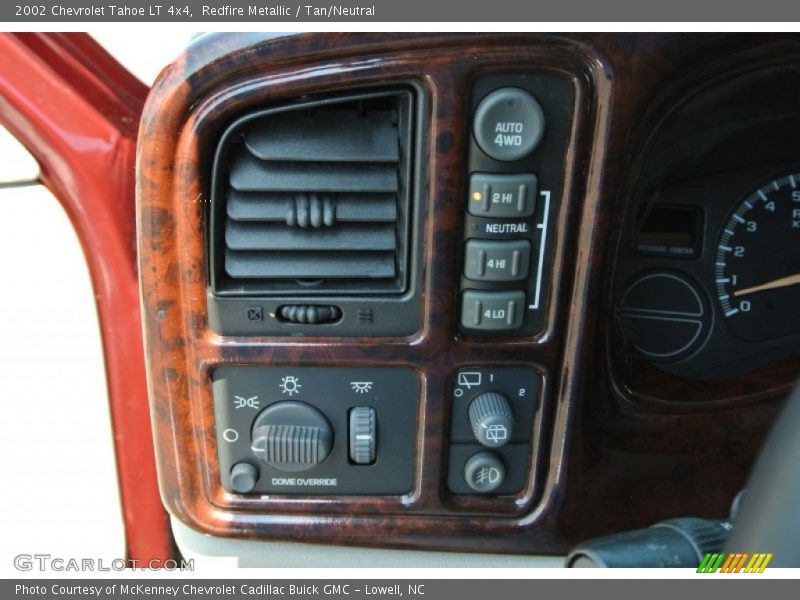 Redfire Metallic / Tan/Neutral 2002 Chevrolet Tahoe LT 4x4