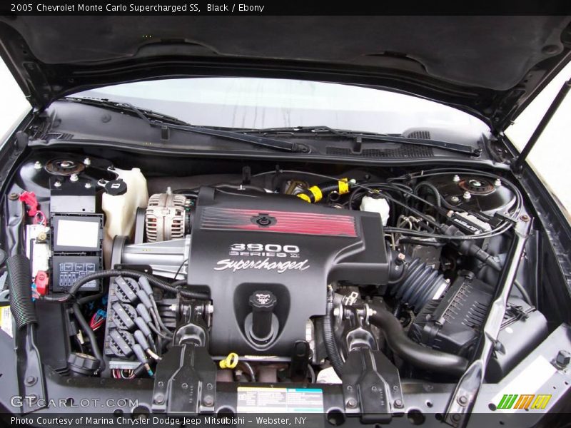 Black / Ebony 2005 Chevrolet Monte Carlo Supercharged SS
