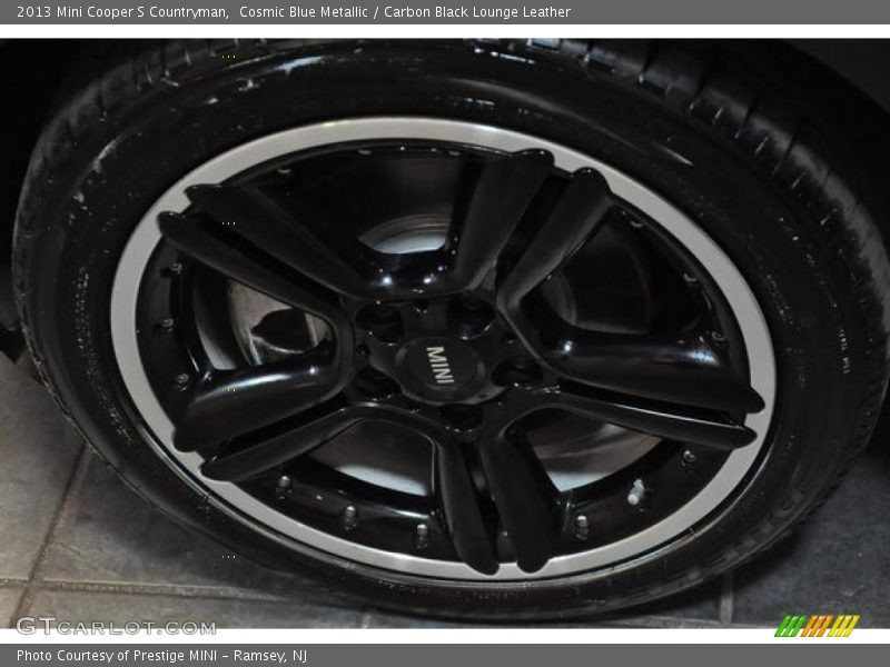 Cosmic Blue Metallic / Carbon Black Lounge Leather 2013 Mini Cooper S Countryman
