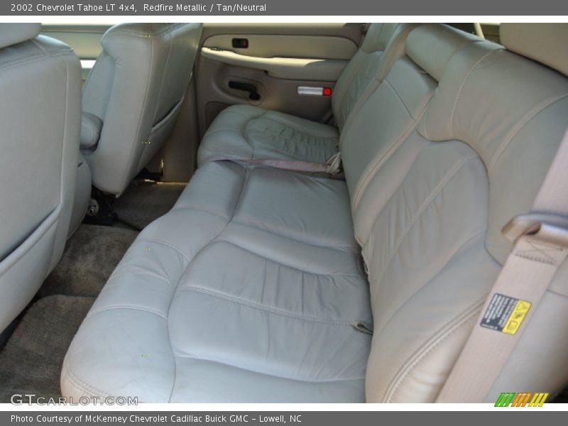 Redfire Metallic / Tan/Neutral 2002 Chevrolet Tahoe LT 4x4