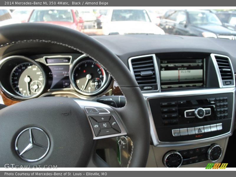 Black / Almond Beige 2014 Mercedes-Benz ML 350 4Matic