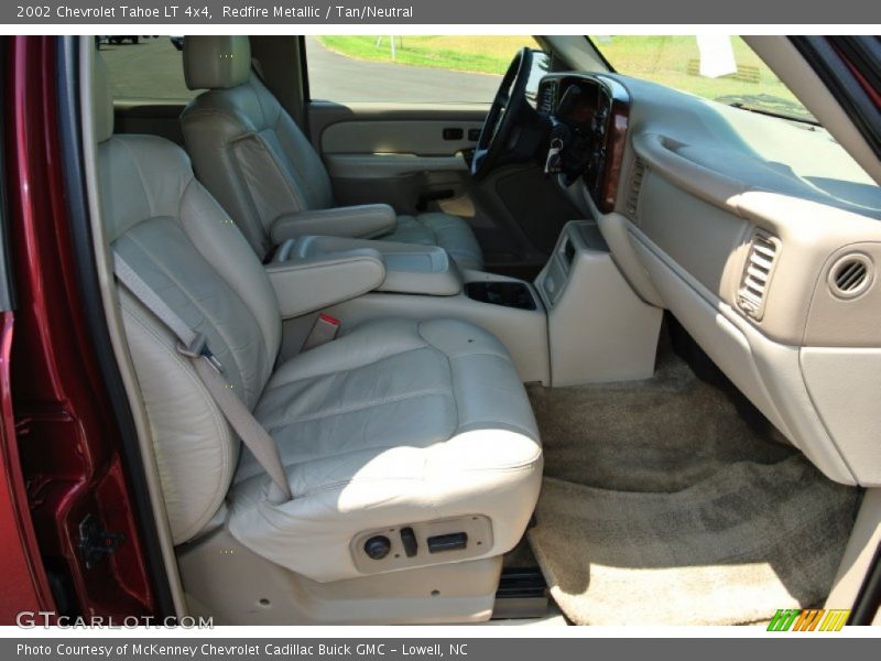 Redfire Metallic / Tan/Neutral 2002 Chevrolet Tahoe LT 4x4