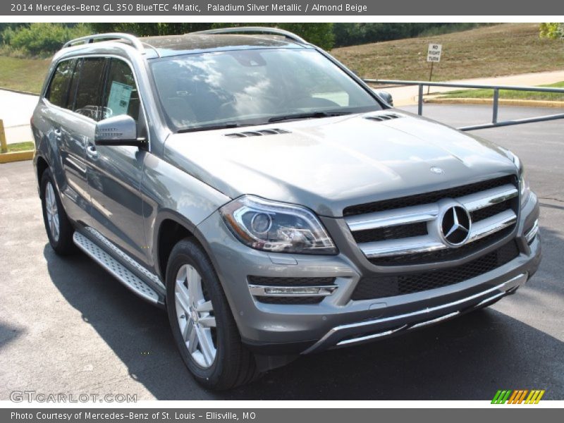 Paladium Silver Metallic / Almond Beige 2014 Mercedes-Benz GL 350 BlueTEC 4Matic