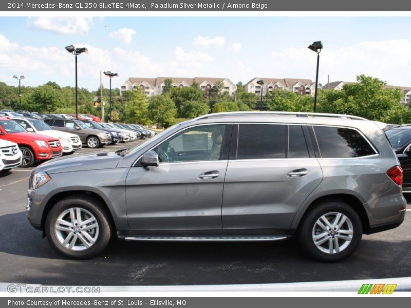 Paladium Silver Metallic / Almond Beige 2014 Mercedes-Benz GL 350 BlueTEC 4Matic