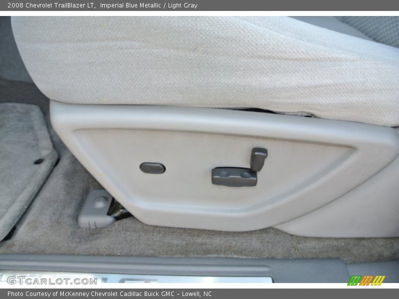 Imperial Blue Metallic / Light Gray 2008 Chevrolet TrailBlazer LT