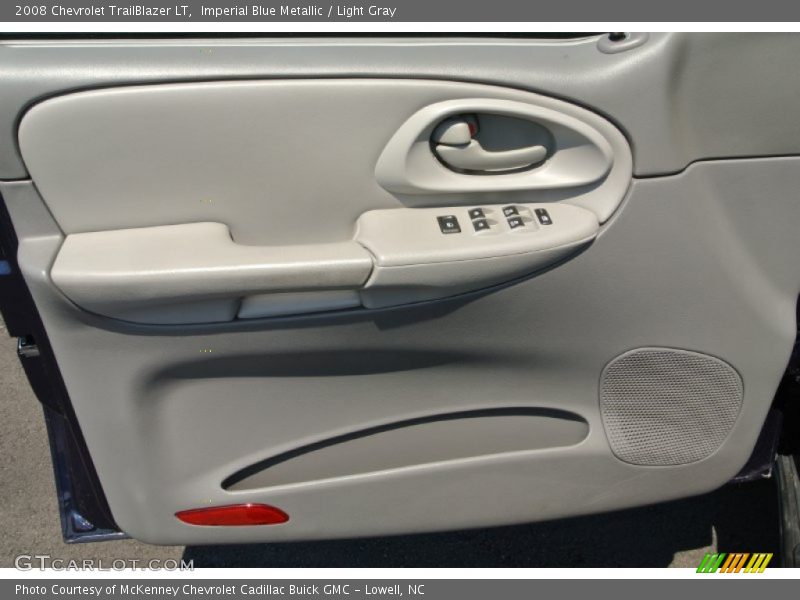Imperial Blue Metallic / Light Gray 2008 Chevrolet TrailBlazer LT