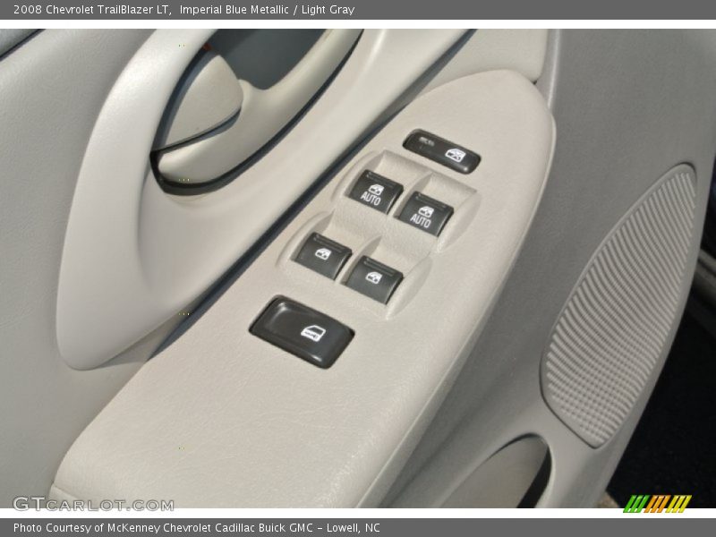 Imperial Blue Metallic / Light Gray 2008 Chevrolet TrailBlazer LT