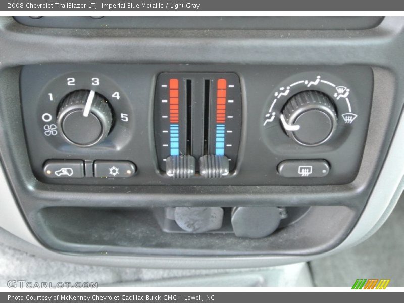 Imperial Blue Metallic / Light Gray 2008 Chevrolet TrailBlazer LT