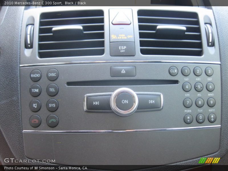 Black / Black 2010 Mercedes-Benz C 300 Sport