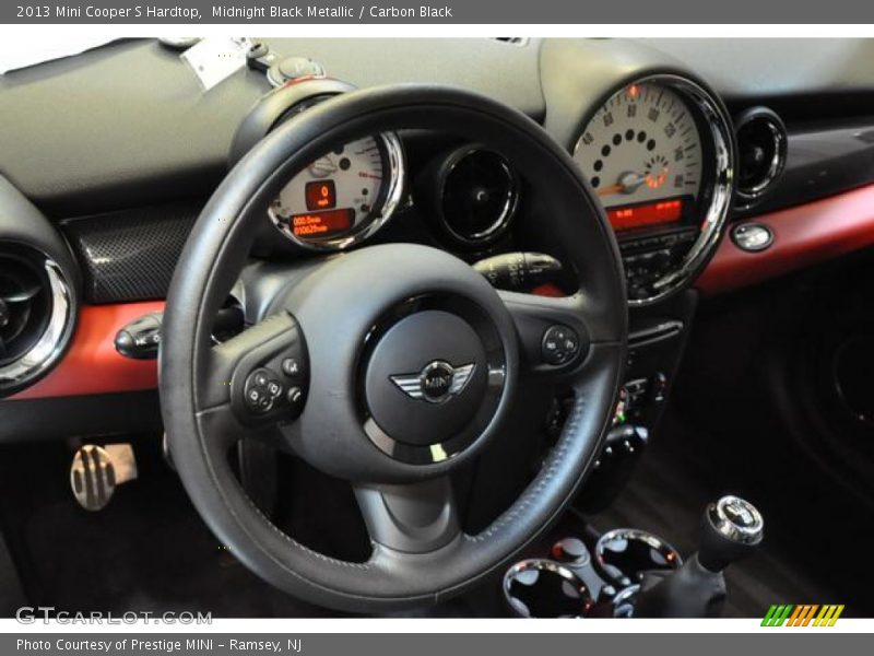 Midnight Black Metallic / Carbon Black 2013 Mini Cooper S Hardtop