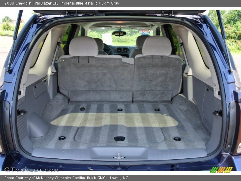 Imperial Blue Metallic / Light Gray 2008 Chevrolet TrailBlazer LT