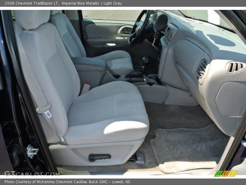 Imperial Blue Metallic / Light Gray 2008 Chevrolet TrailBlazer LT