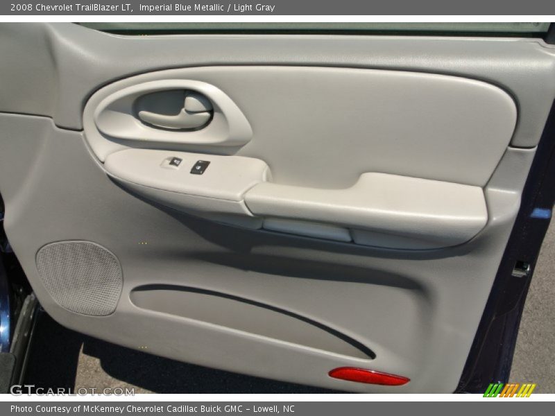 Imperial Blue Metallic / Light Gray 2008 Chevrolet TrailBlazer LT