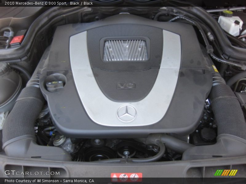 Black / Black 2010 Mercedes-Benz C 300 Sport