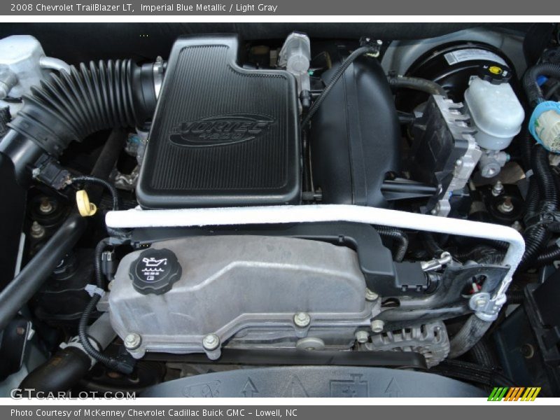 Imperial Blue Metallic / Light Gray 2008 Chevrolet TrailBlazer LT