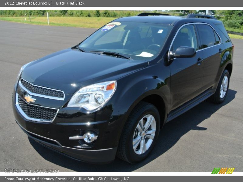 Black / Jet Black 2012 Chevrolet Equinox LT