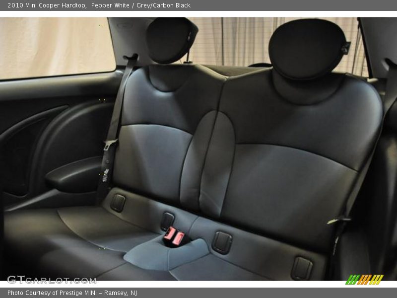 Pepper White / Grey/Carbon Black 2010 Mini Cooper Hardtop