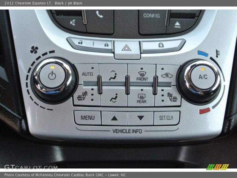 Black / Jet Black 2012 Chevrolet Equinox LT