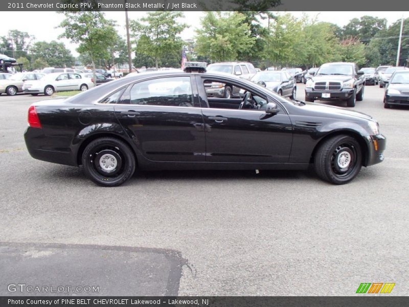 Phantom Black Metallic / Jet Black 2011 Chevrolet Caprice PPV
