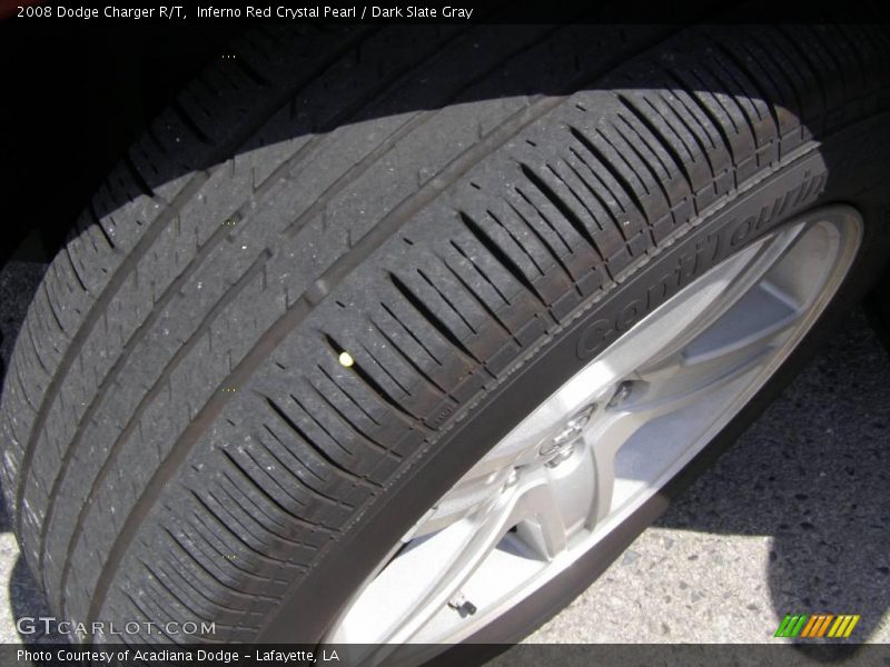 Inferno Red Crystal Pearl / Dark Slate Gray 2008 Dodge Charger R/T