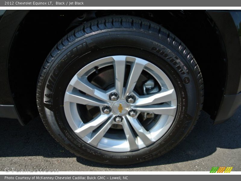 Black / Jet Black 2012 Chevrolet Equinox LT