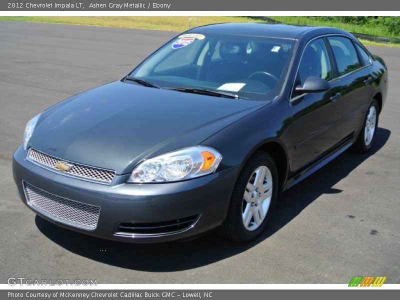 Ashen Gray Metallic / Ebony 2012 Chevrolet Impala LT