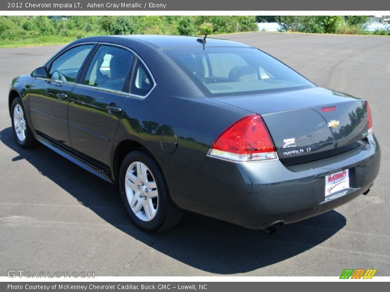 Ashen Gray Metallic / Ebony 2012 Chevrolet Impala LT