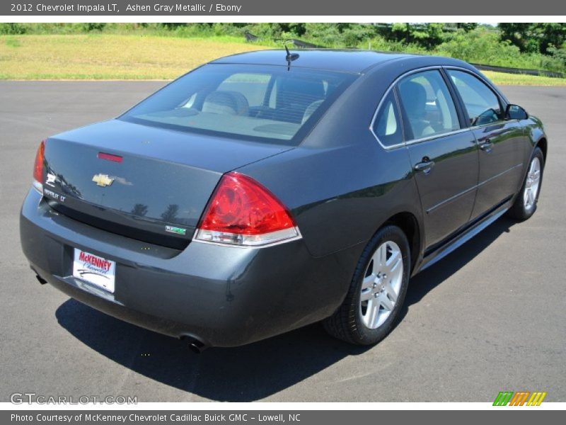 Ashen Gray Metallic / Ebony 2012 Chevrolet Impala LT