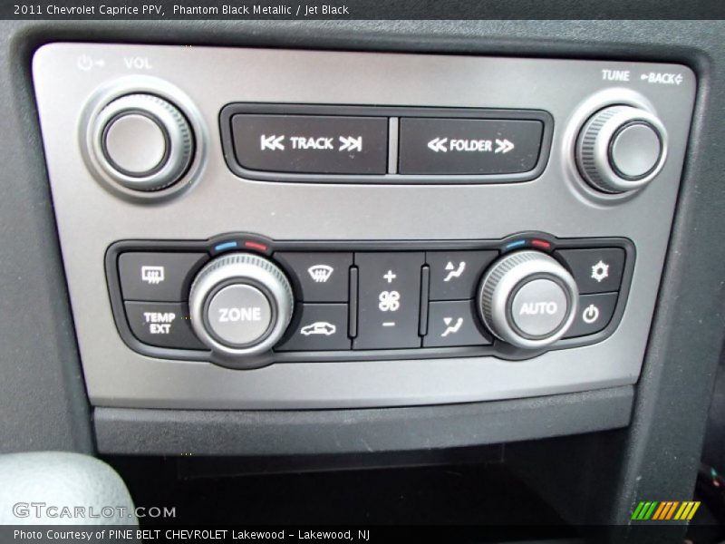 Phantom Black Metallic / Jet Black 2011 Chevrolet Caprice PPV
