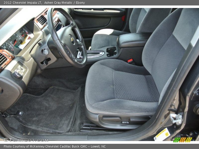 Ashen Gray Metallic / Ebony 2012 Chevrolet Impala LT