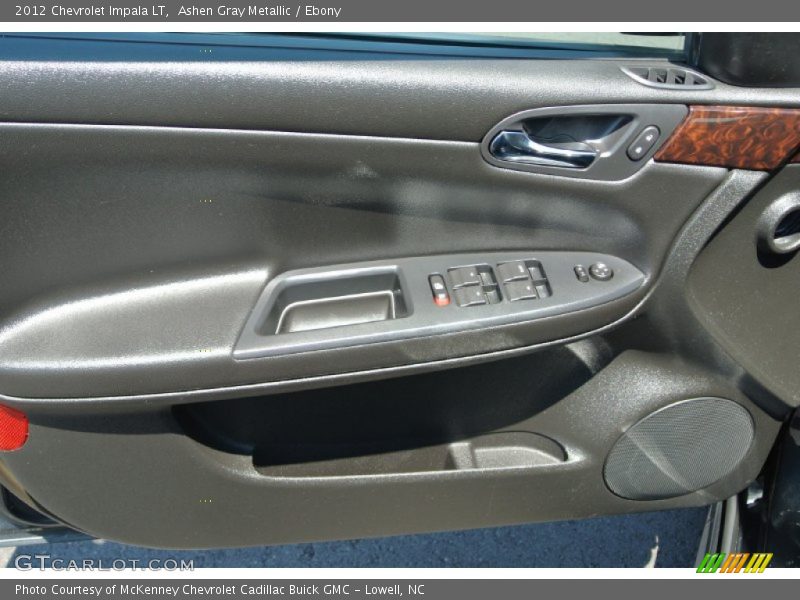 Ashen Gray Metallic / Ebony 2012 Chevrolet Impala LT